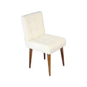 Cadeira Quadrados com Pés Palito Classic - Branco