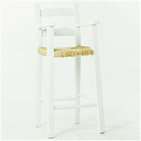 Cadeira Refeição Mão e Formão Pestre Branco - Branco