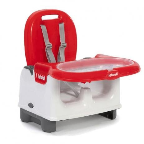 Cadeira Refeição Portátil Mila Vermelho - Infanti