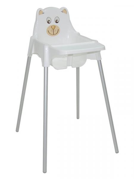 Cadeira Refeição Teddy Alta Branco Infantil - Tramontina - Tramontina