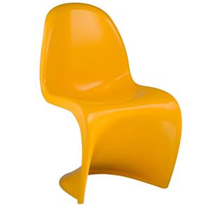 Cadeira Rivatti Panton em ABS - Amarelo