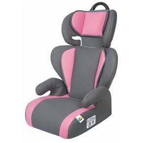 Cadeira Safety e Comfort (Cinza e Rosa) Tutti Baby
