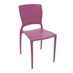 Cadeira Safira Sem Braços Rosa SUMMA - TRAMONTINA
