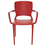 Cadeira Safira Vermelha Tramontina 92049040