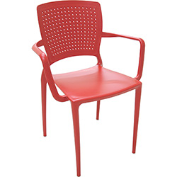 Cadeira Safira Vermelha - Tramontina