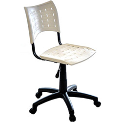 Cadeira Secretária Clifton Giratória Branco - Designflex