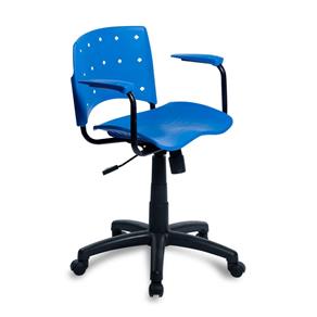 Cadeira Secretária Colordesign - Azul Doce