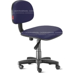 Cadeira Secretária Giratória Azul Escuro Cadeira Brasil