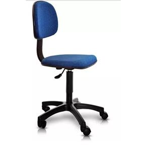 Cadeira Secretária Giratória Bolt - Azul / Preto