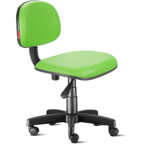 Cadeira Secretária Giratória Courvin Verde Limão