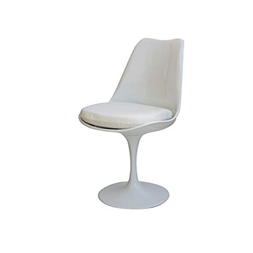 Cadeira Sem Braço Or Design Saarinen com Almofada Branco