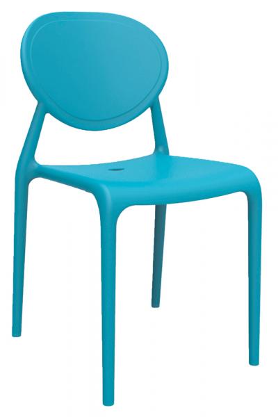 Cadeira Slick Sem Braço Azul - Im In