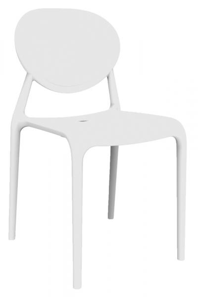 Cadeira Slick Sem Braço Branca - Im In