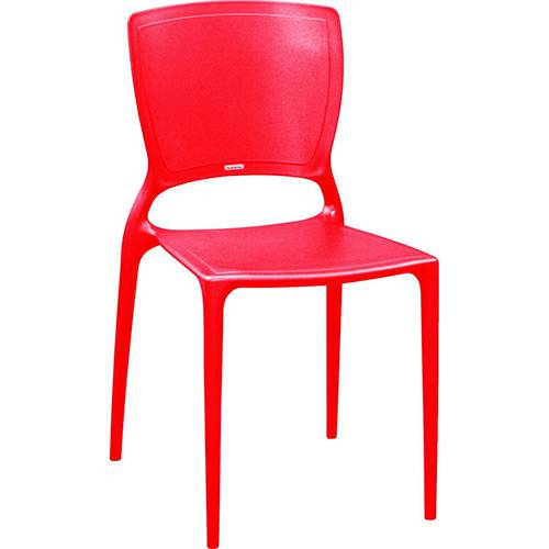 Tudo sobre 'Cadeira Sofia Vermelha - Tramontina'
