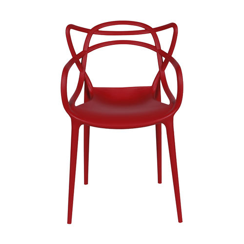 Cadeira Solna Allegra de Polipropileno Vermelha
