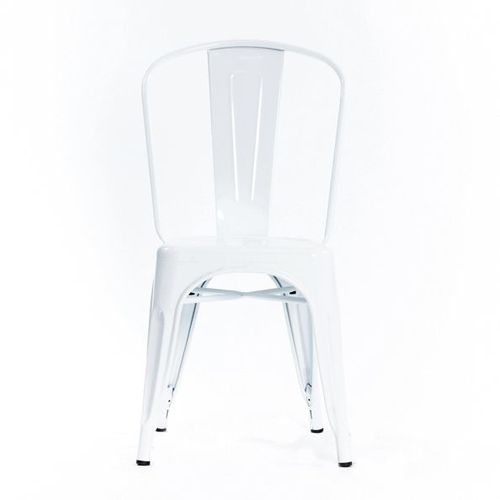 Cadeira Tolix Iron Aço Carbono - Branco