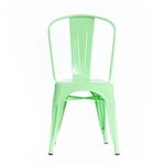 Cadeira Tolix Iron Aço Carbono - Verde Pastel
