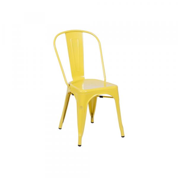 Cadeira Tolix Iron - Amarela - Or Design