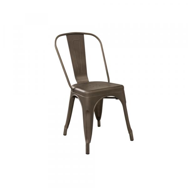 Cadeira Tolix Iron - Bronze - Or Design