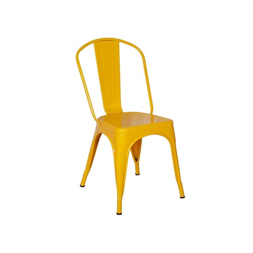 Cadeira Tolix Iron - Design - Amarela