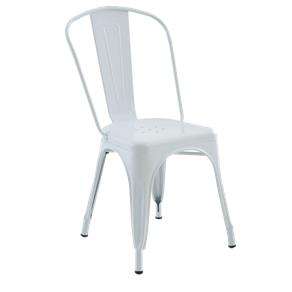 Cadeira Tolix - Iron - Design - Branca - Branco