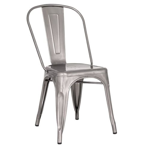 Cadeira Tolix Iron - Galvanizada