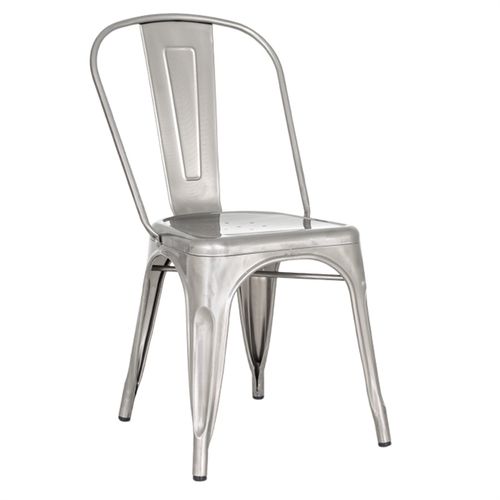 Cadeira Tolix Iron - Galvanizada