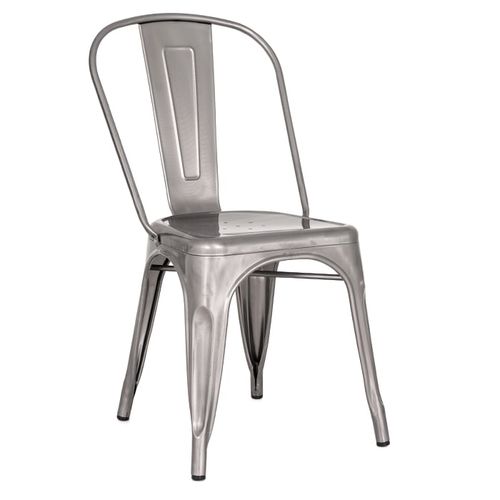 Tudo sobre 'Cadeira Tolix Iron - Metalizada'