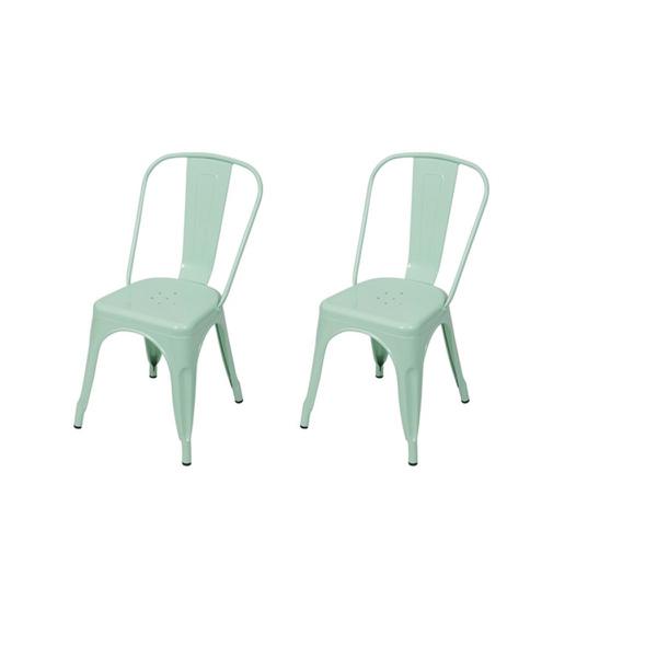 2 Cadeira Tolix Iron Tiffany Decoradeira