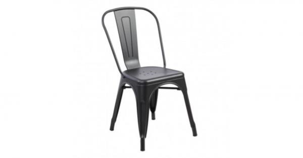 Cadeira Tolix Preta Fosca - Or Design