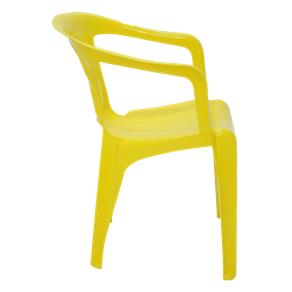 Cadeira Tramontina Atalaia Basic com Braços em Polipropileno Amarelo Tramontina 92210000