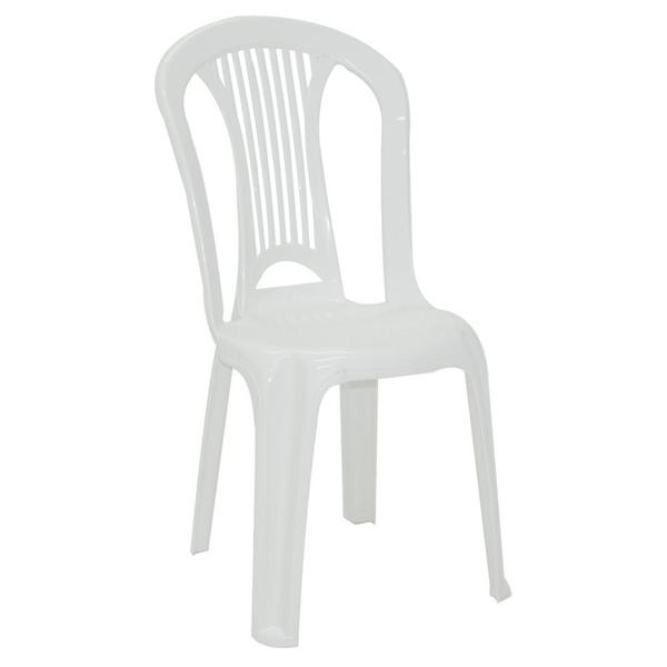 Cadeira Tramontina Atlântida Sem Braços Plástico Branco