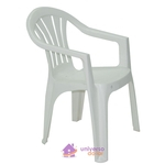 Cadeira Tramontina Bertioga Basic com Braços em Polipropileno Branco Tramontina