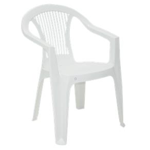 Cadeira Tramontina Guarapari Basic com Braços em Polipropileno Branco Tramontina 92208010