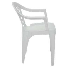 Cadeira Tramontina Iguape Basic com Braços em Polipropileno Branco Tramontina 92221010