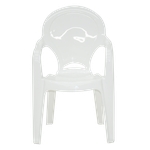 Cadeira Tramontina Infantil Tique Taque em Polipropileno Branco Tramontina 92262010
