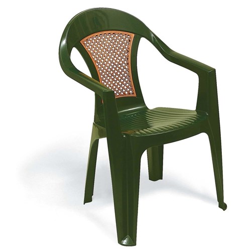 Cadeira Tramontina Malibu Verde/Rádica