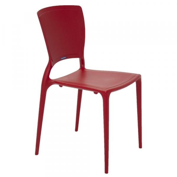 Cadeira Tramontina Sofia 92236/040 Vermelho SE
