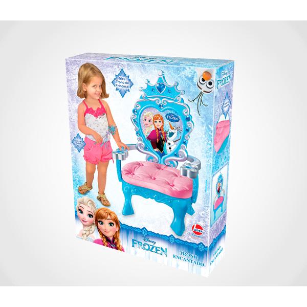 Cadeira Trono Encantado Frozen - Lider Brinquedos