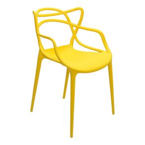 Cadeira UMIX-400 em Polipropileno Amarelo