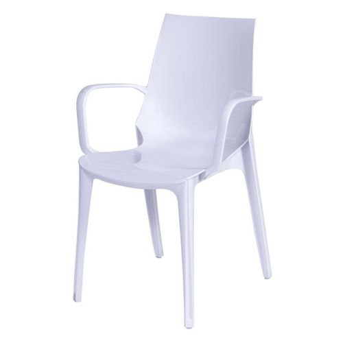 Cadeira Vanity com Braço Branca