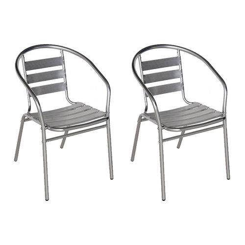 Cadeiras Poltrona em Alumínio para Jardim/áreas Externas - Mor