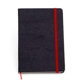 Caderneta Clássica 9x13 - Vermelha e Preta Sem Pauta