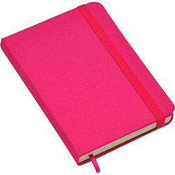 Caderneta Cores Anotações 9x13 Rosa / Rosa - Cícero Papelaria