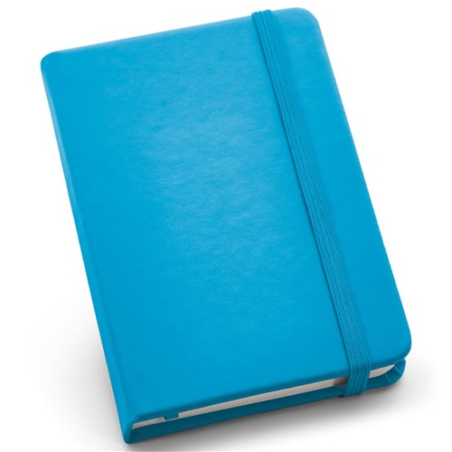 Caderneta de Anotações 9X14cm 80 Folhas Sem Pauta Azul Claro