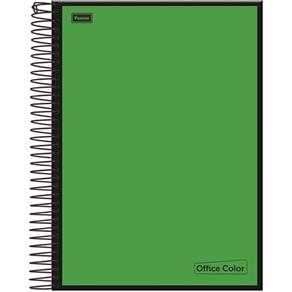 Caderno 10x1 Capa Dura 2018 Office Color 200 Folhas