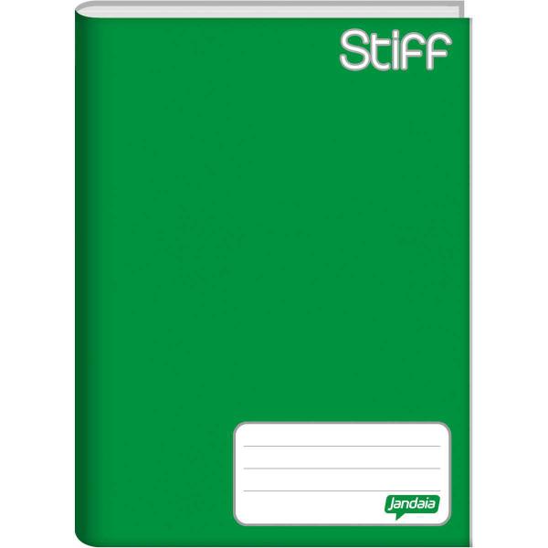 Caderno Brochurao Capa Dura STIFF 48 Folhas Verde - eu Quero Eletro