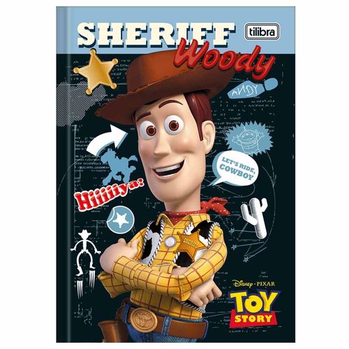 Caderno Brochura 1/4 Toy Story 96 Folhas Tilibra 1009224