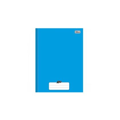 Caderno Brochura Capa Dura Universitário D+ Azul 96 Folhas - Tilibra Tilibra