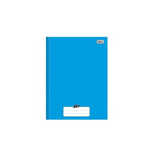 Caderno Brochura Capa Dura Universitário D+ Azul 96 Folhas - Tilibra